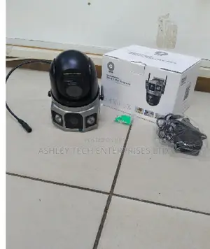 High-Definition Dual Lens PTZ Camera – Remote Mobile Viewing