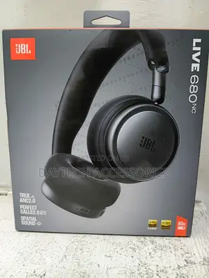 JBL Live 680NC - Noise Cancelling Headphones - Black