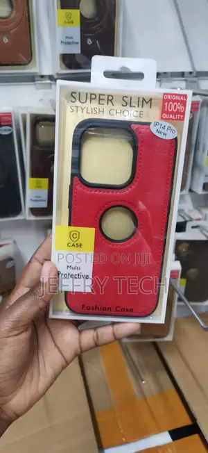 iPhone 14 Pro Leather Finish COVER