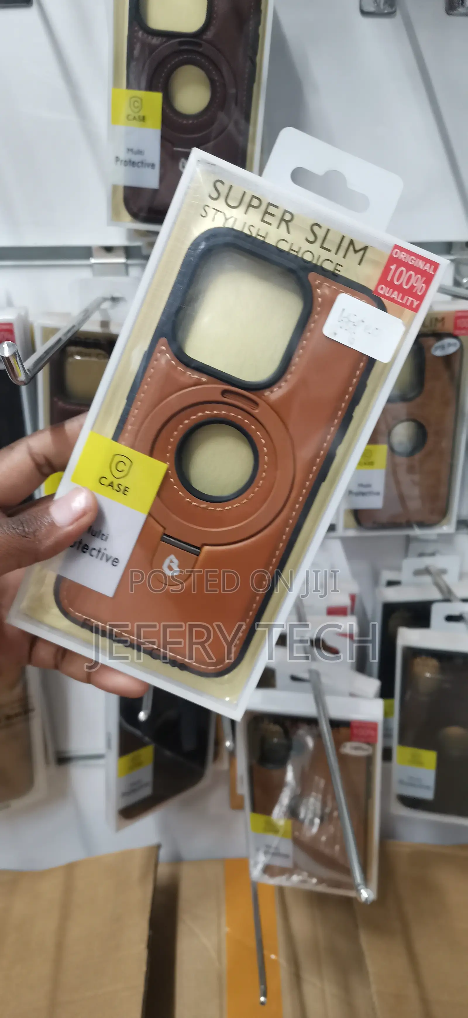 iPhone 15 Pro Max Folding Center Ring CASE