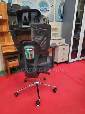 Black Orthopedic Office Chair