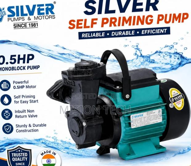 Silver Self-Priming Water Pump 0.5HP ** - main view