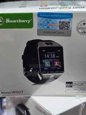 W007 Smartwatch With Camera Music Player SIM Support
