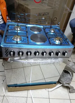 60*90 Cooker,Upgrade Your Kitchen With the Unitech 4+2 Freestanding