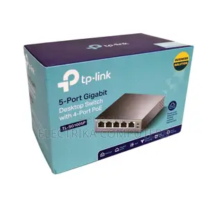 TP-Link TL-SG1005P 5-Port Gigabit Desktop Switch With 4-Port PoE+