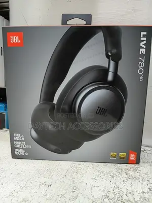 JBL Live 780NC Over-Ear Wireless Wired Noise Cancelling Headphones.