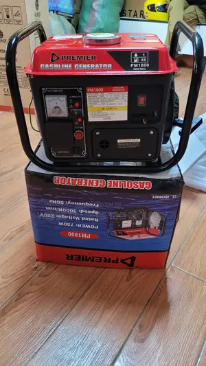 Premier PM1800 Gasoline Generator, Portable Power Unit 750W