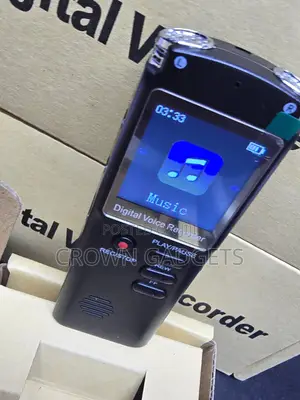 8GB Voice Recorder With LCD Display Noise Reduction