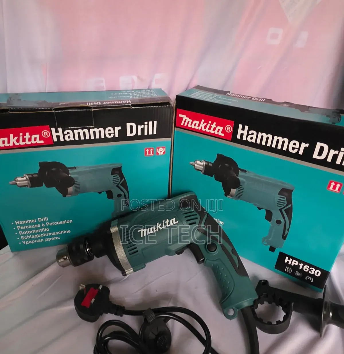 Makita Electric Hammer Drill/1630 Corded Hammer Drill