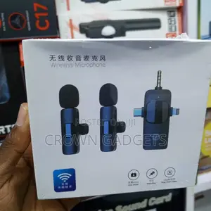 Wireless Clip-on Microphone for Interviews YouTube TikTok