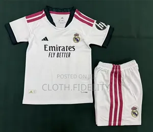 Real Madrid Home Kids Kit 26/27.