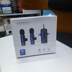 3-in-1 Wireless Mic Kit for Vlogging Interviews Podcasts