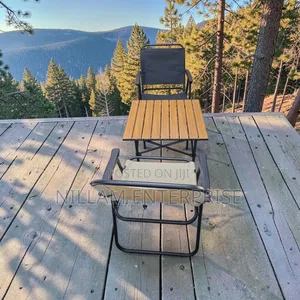Foldable Outdoor Chair + Table