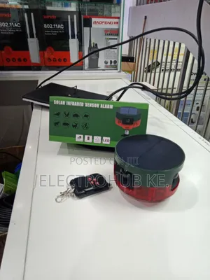 Solar Infrared Security Alarm for Home Farm and Compound