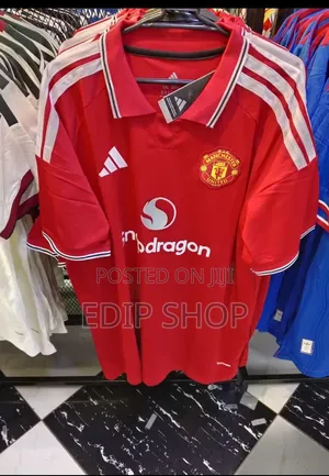Manchester United New Seasons All Jerseys. Home Away and Third Kit