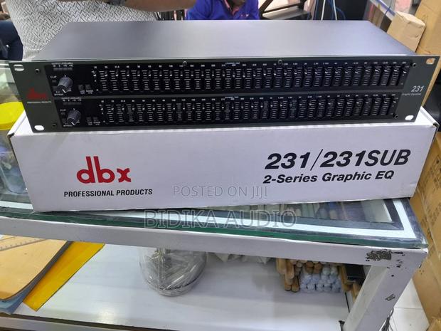 DBX 231/231sub 2-Series Graphic EQ - main view