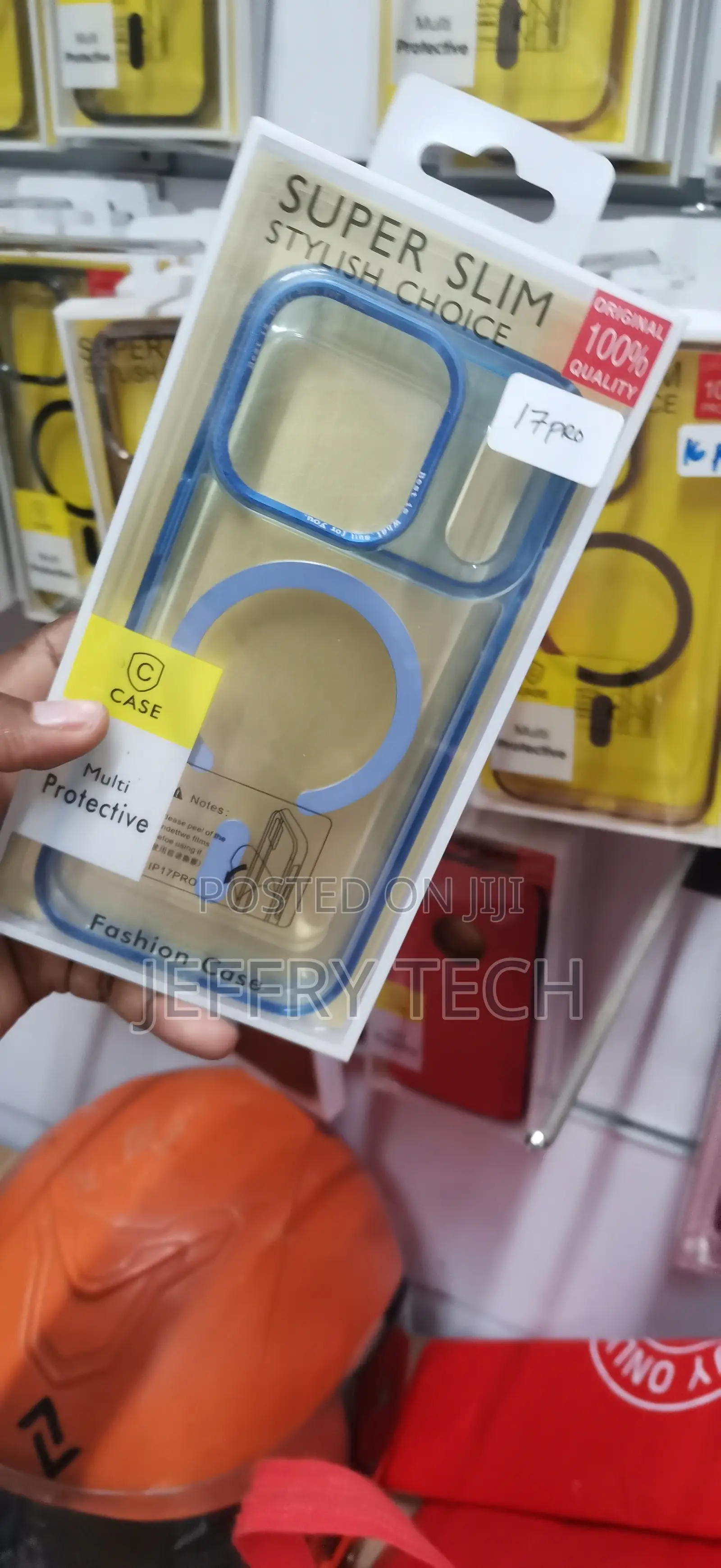 iPhone 17 Pro Translucent Clear MagSafe COVERING