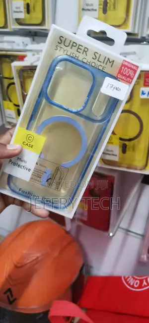 iPhone 17 Pro Translucent Clear MagSafe COVERING