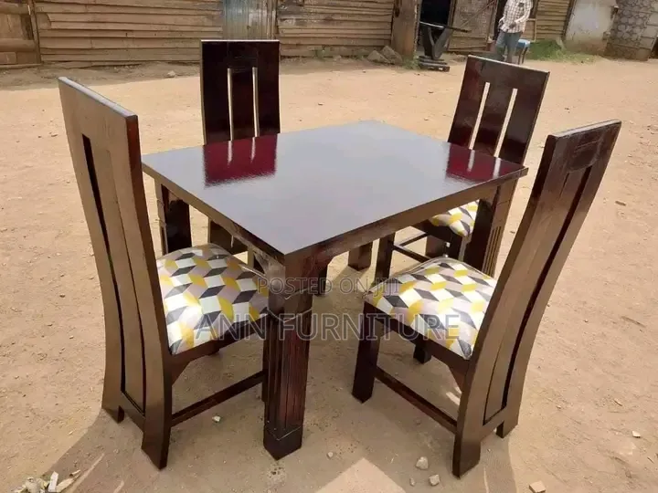 Dinning Table 4seater Brown