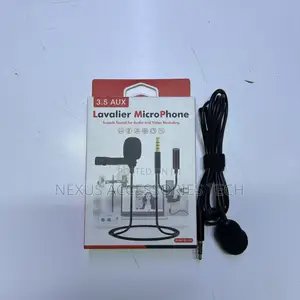 Wired Lapel Mic for Content Creation, TikTok YouTube Videos