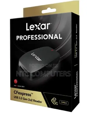 Lexar Professional CFexpressTM Type B / SDTM USB 3.2 Gen 2 Reader