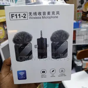 F11-2 3-in-1 Dual Wireless Microphone for Content Creators