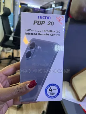 New Tecno Pop 20 128 GB Black