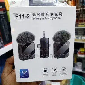 F11-2 Wireless Microphone Kit for YouTube TikTok Podcast