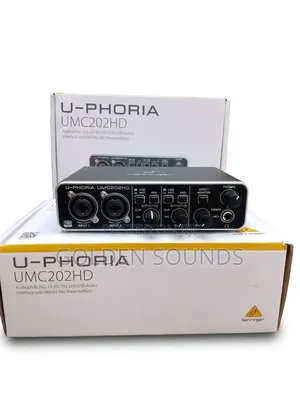 Behringer U-Phoria UMC202HD USB Audio Interface / Soundcard