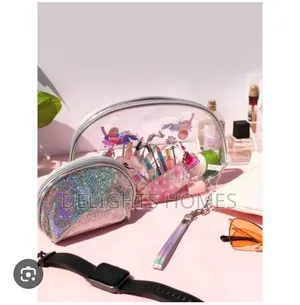 2 in 1 Love Glitters Makeup Pouch_esj