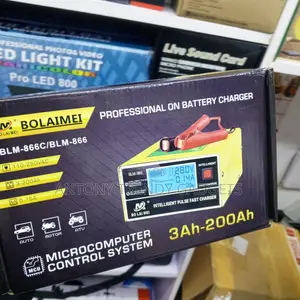 BLM-866 Intelligent Pulse Charger for Car Motorcycle Battery