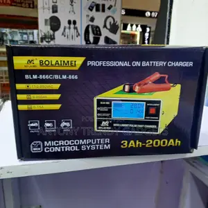 Professional Smart Battery Charger for Cars Motorcycles ATVs
