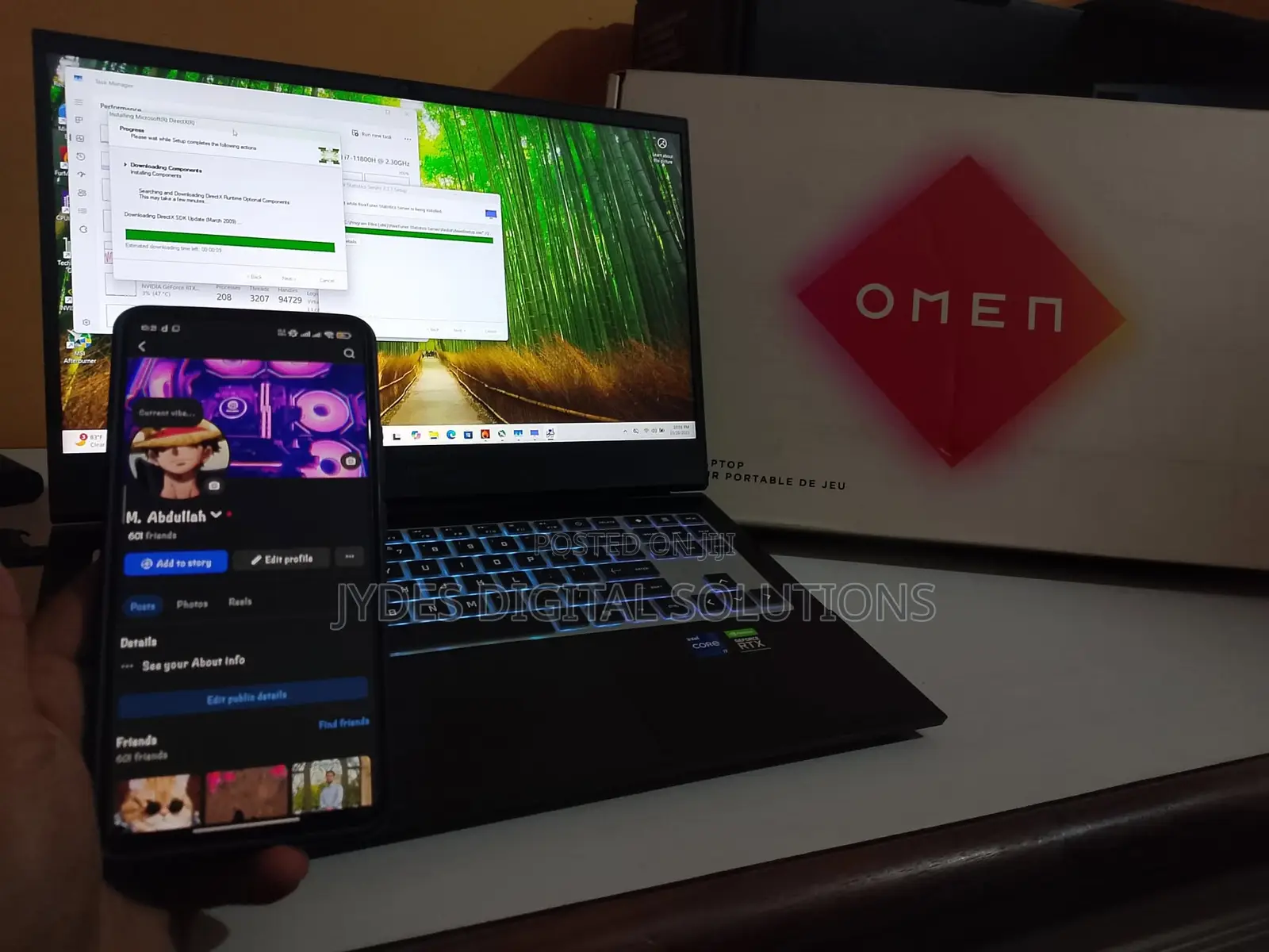 Laptop HP Omen 16 16GB Intel Core i7 SSD 512GB