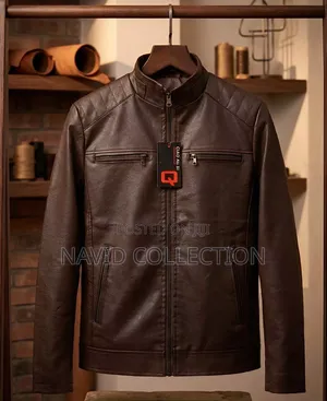 Coffee Leather Jacket