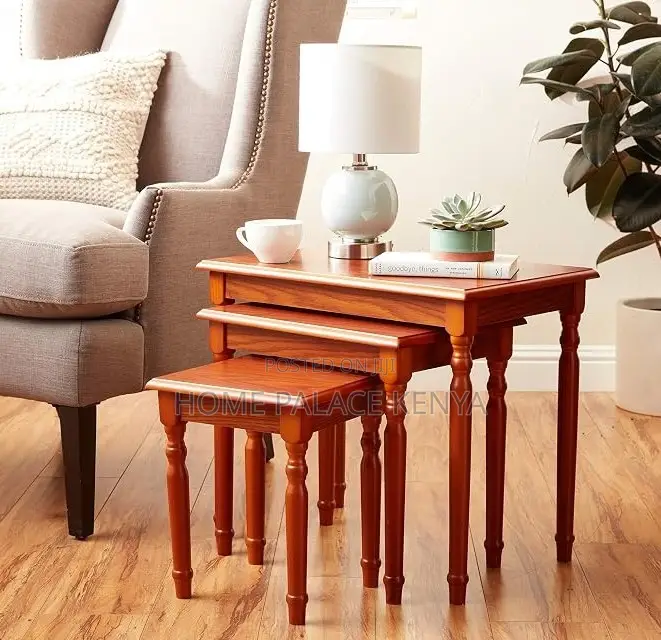 Side Table: Classic Graduating Nest of Stools