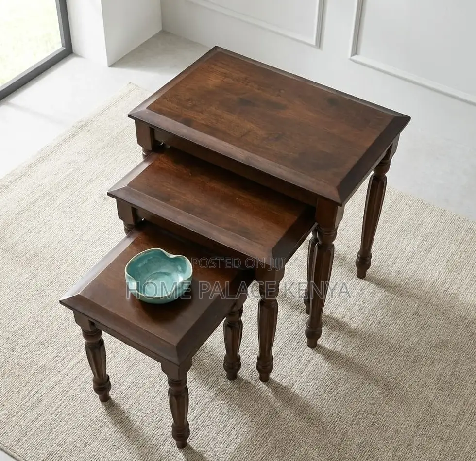 Side Table: Classic Graduating Nest of Stools