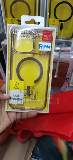 iPhone 17 Pro Max Shock-Absorbing Bumper Edges Case