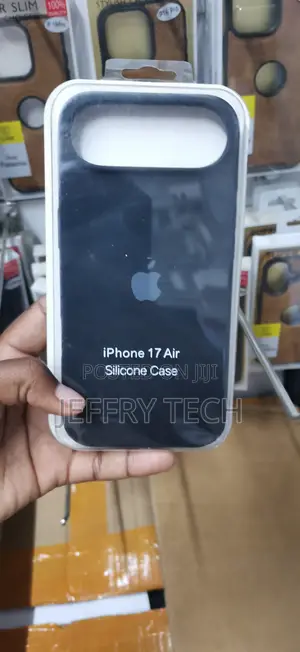 "iPhone 17 Air Silicone Case,"black Third-Party Accessory