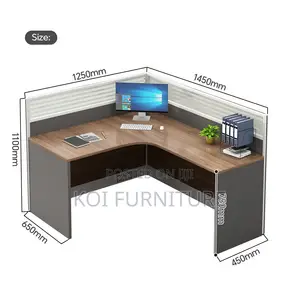 Office Workstation : Single User Modular Office Workstation