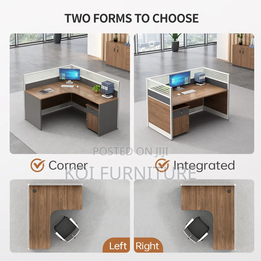 Office Workstation : Single User Modular Office Workstation