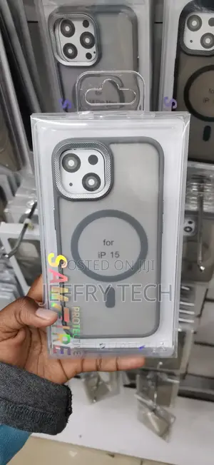 iPhone 15 Samfire Translucent Matte MagSafe Protective Case