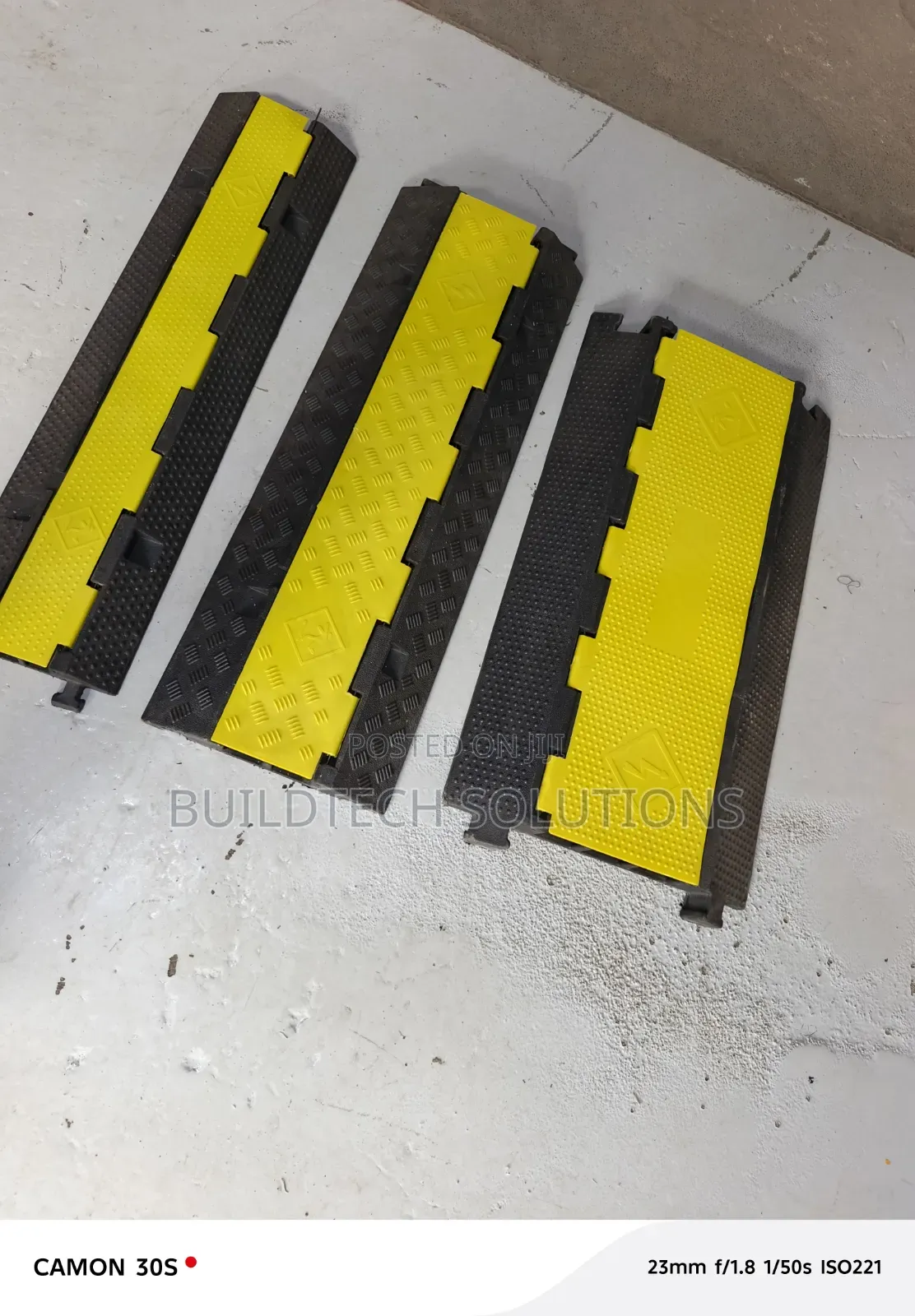 Outdoor 2- Channel Rubber Cable Protector ( Heavy Duty)