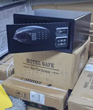 Metal Fireproof Digital Password Lock Cash Safe Box Hotel Steel Safe