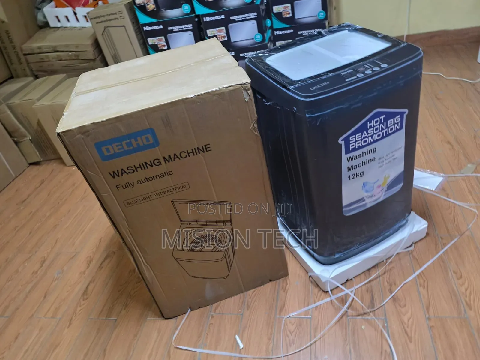 DECHO 12KG Fully Automatic Top Load Washing Machine* 