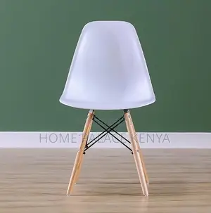 Dining Table: Scandinavian Eiffel Inspired White Chair