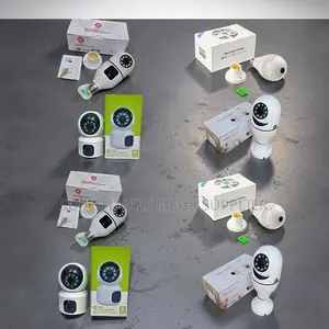 Smart Rotating Single Dual Lens Wifi Bulb Cameras-Wholesale Price