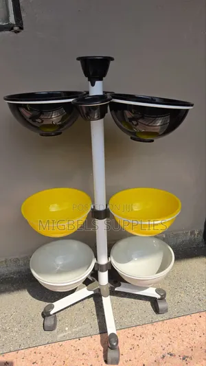 Salon Trolley Half Sphere Bowls