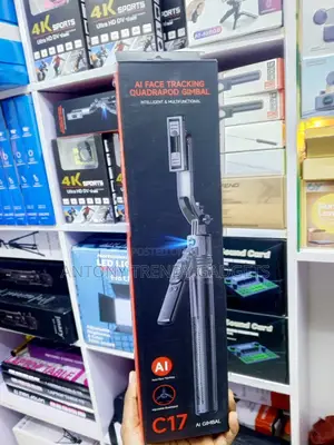 C17 360° Face Tracking Tripod for TikTok Live Streaming