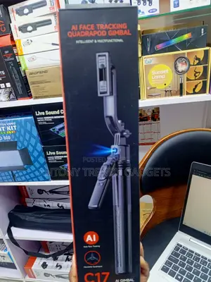 C17 Auto Tracking Phone Stand for YouTube Content Creation