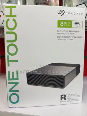Seagate One Touch Desktop HDD 8 TB - Space Gray